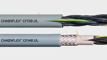 chainflex CF130.UL- og CF140.UL-kabler