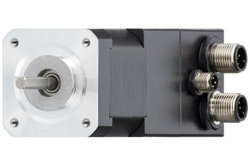 drylin® E stepper motor with connector, encoder and brake, NEMA 17