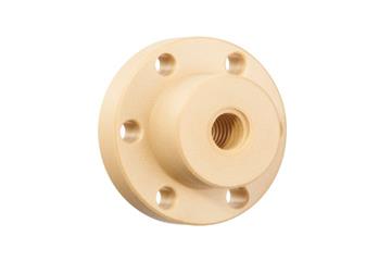 dryspin® flange lead screw nut, thermoplastic ACME, J350FRI