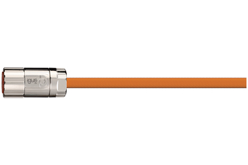 readycable® servo cable suitable for Baumüller 326579 (10 m), 21 A base cable, PUR 7.5 x d