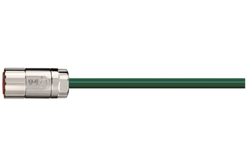 readycable® servo cable suitable for Baumüller 326581 (20 m), 21 A base cable, PVC 7.5 x d