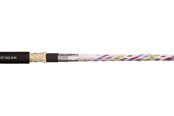 chainflex® PUR bus cable for hanging CFSPECIAL.182 applications