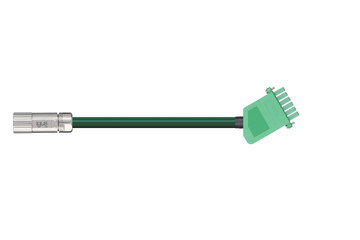readycable® servo cable suitable for Beckhoff ZK4000-2711-xxxx, base cable PVC 7.5 x d