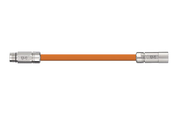 readycable® servo cable suitable for Beckhoff ZK4501-0024-xxxx, extension cable PVC 10 x d