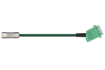readycable® servo cable suitable for Danaher Motion 89961 (10 m), base cable, PVC 7.5 x d