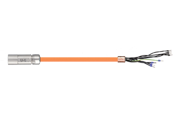 readycable® servo cable suitable for Festo NEBM-M23G8-E-xxx-N-LE8, base cable PVC 10 x d