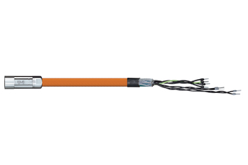 readycable® servo cable suitable for LTi DRIVES KM3-KSxxx-63A, base cable, PUR 7.5 x d