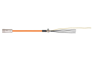 readycable® power cable suitable for Siemens 6FX_002-5DG43, base cable PUR 7.5 x d