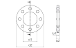 BB-608TW-B180-GL technical drawing