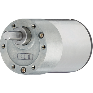 drylin® E DC motor with spur gear, flange 37mm