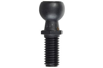 Ball stud made of tribo-plastic with male thread, GZRM, igubal®