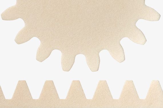 3D printet tandhjul med chassis