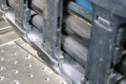 Energiforsyning med nedslidte slanger