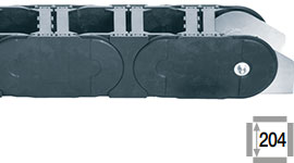 E-Kæder med tværstivere ved hvert led