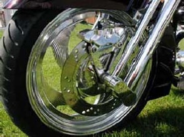 Frontgaffel til motorcykel