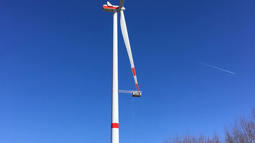 Arbejdsplatform vindturbine