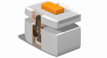 Førerløst transportsystem (DTS) med dryspin®-føringsskrue