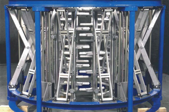 En af Reifenhäuser GmbH's filmekstruderingsmaskiner