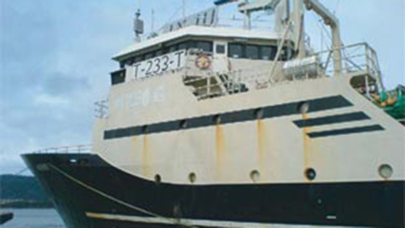Fishing trawler