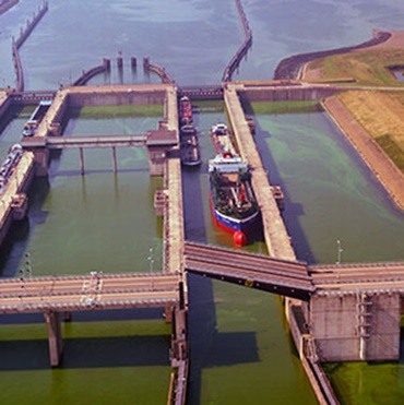 Krammersluis, Holland