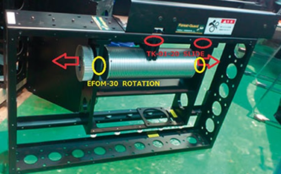 Løfteenhed for scenetæppe