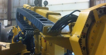 Arbejdsplatform for tunnellering