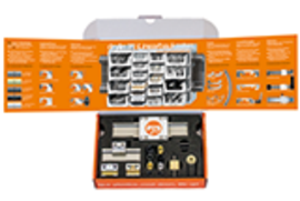 Prøvekasse med lineærføringer