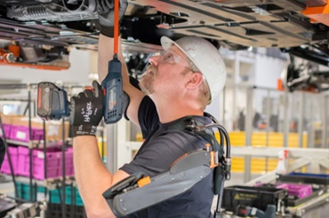 "AIRFRAME ™" exoskeleton med iglidur glidelejer