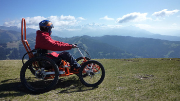 Terrængående kørestol fra Mont Blanc Mobility