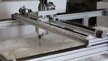 CNC maskine til fræsning af polystyren