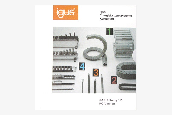 xigus 1.0 - Første elektroniske katalog fra igus