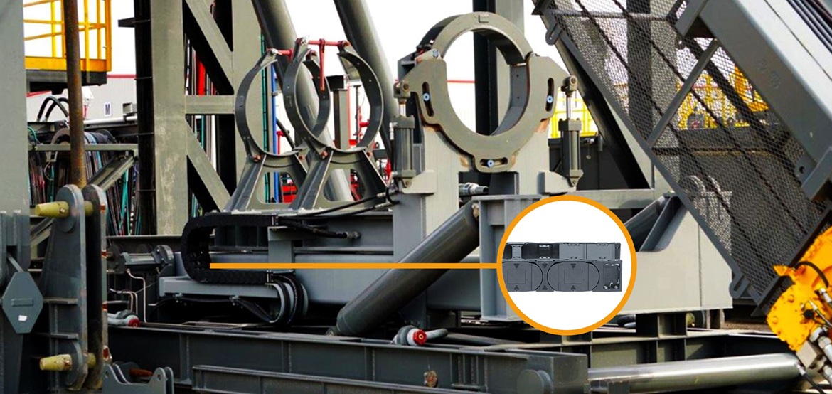 BOP kran med igus produkter